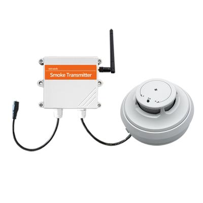 China NB/LoRa/4g wireless smoke detector fire alarm sensor for Household with cloud server for sale