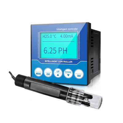 China Industrial RS485/4-20mA Online Water Quality PH/ORP Sensor Controller en venta