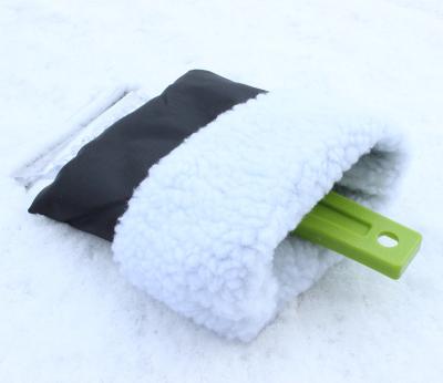 China Waterproof Material Car Windshield Scraper Snow Shovel Car Accessories Tool Plastic Snow Ice Scraper With Glove for sale