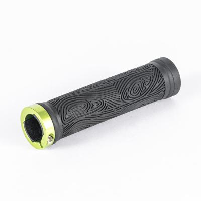 China Economic TPR+PP New Design Mountain Bike Bicycle Kids Bikes Double Lock Recycling Handlebar Grips for sale