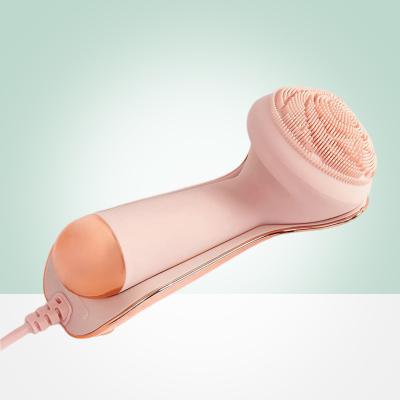 China Factory Supply Silicone DEEP CLEANSING Face Exfoliate Brush Spa Facial Cleansing Brush Facial Cleansing Brush for sale