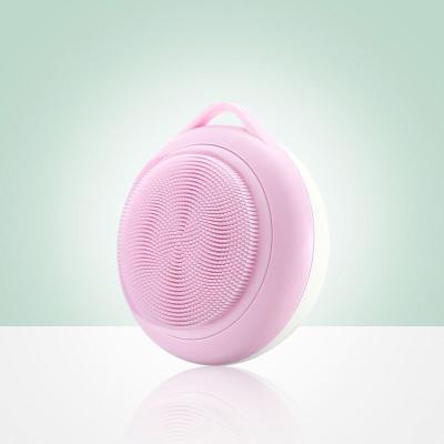 China New Products NU DEEP CLEANSING Sonic Facial Cleansing Brush Silicone Bristle Brush Sonic Face Cleanser for sale