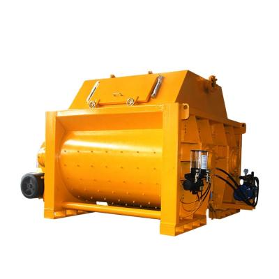 China Building Material Shops Large Capacity Concrete Mixer Fully Automatic Twin Shaft Concrete Mixer For Sale for sale