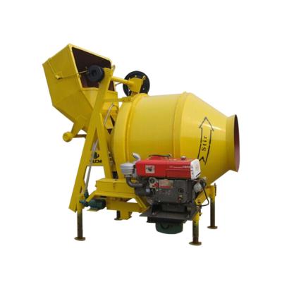 China Construction Material Stores Low Price JZR350 Portable Diesel Concrete Mixer For In Ghana for sale