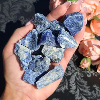 China China Crystal Rough Stone Natural Lapis Lazuli Decorative Rough Crystal Stone for sale