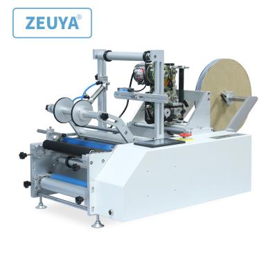 China CLOTHING PLC Round Both Sides Bottle Labeling Machine With Coder LT-75D for sale