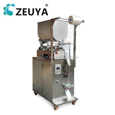 China ZEUYA GARMENT Semi-automatic 25ml 50ml 100ml Shampoo Packing Machine Heating And Stirring N-406 for sale