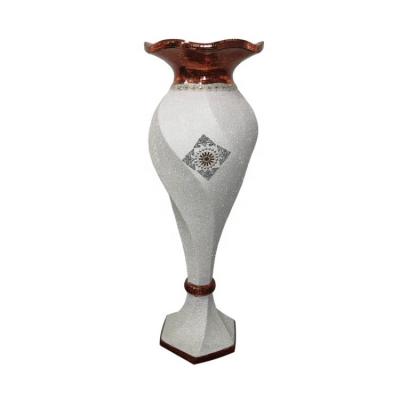 China Modern White Modern Flower Vase For Home Decor Luxury Vase Vase European Elegant Decorative Flower Pot for sale