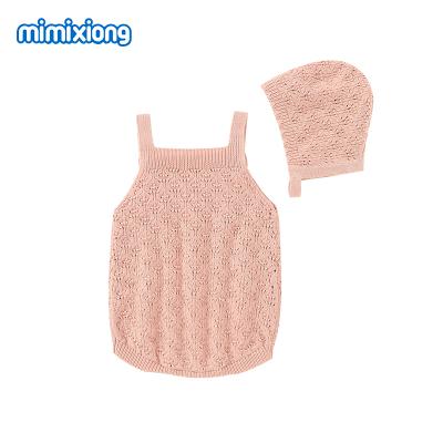 China 2021 New Arrival Summer Baby Boy Romper Antibacterial Baby Clothes Set Super Soft Romper With Hat 100%cotton for sale