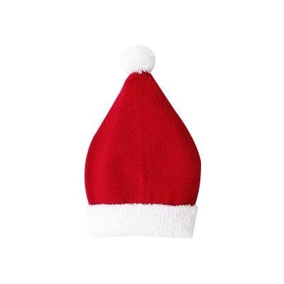 China 2019 Hot Sale Baby Hat COMMON Knitetd Christmas Hat Cute Newborn Baby Santa Hat for sale