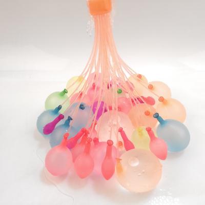 China Nature latex factory direct sales injection 3inch water bomb water balloon package fast for water fight toy for sale