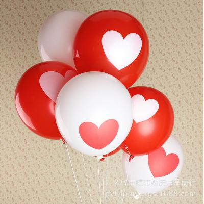 China Wholesale Full Printed Latex Balloon Printed Latex Balloons for Wedding and Love Decorations Valentine's Day for sale