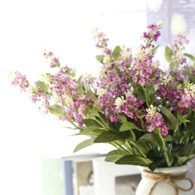 China Wedding Decorative Floral / Home Decoration New Arrival 5 Forks Artificial High Grade Purple Lavender for sale