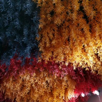 China Hanging Rubber Flower Wedding Ceiling Decoration Flower Decoration Durable High Quality Wedding for sale