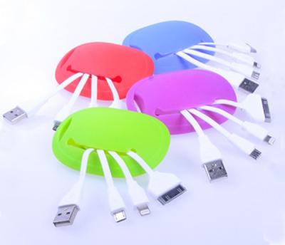 China 3 in 1 USB Charger line data,Multiple USB adaptor for sale