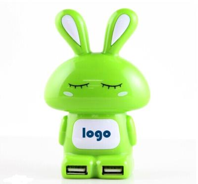 China rabbit shaped 4 port USB HUB for sale