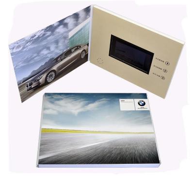 China Lcd Video Brochure greeting Card for sale