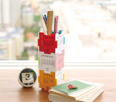 China Building  Block Calendar for sale