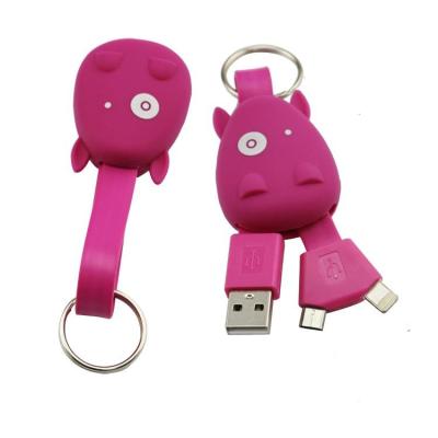 China USB Cable 2 in 1 data cable for sale