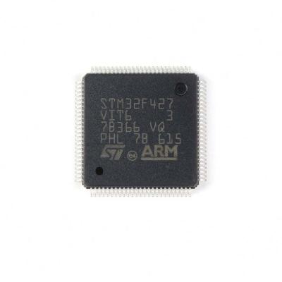 China STM chip M4 series new original STM32F427 flash LQFP-100 STM32F427VIT6 standard microcontroller IC 180MHz 32-bit 2MB series for sale