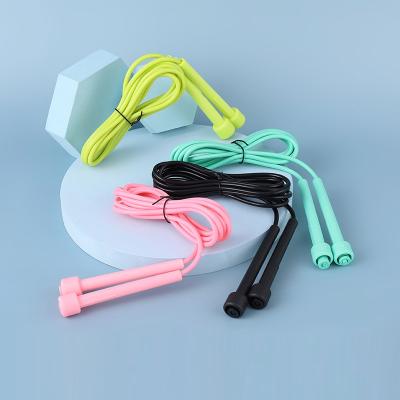 China New Fitness Strength Sports Pen Handle Rope Jumping Adjustable PVC Jump Rope Speed ​​Jump Rope Fitness Equipment for sale