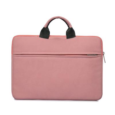 China Wholesale Fashion Eco Leather Portable Customized Waist Tote Laptop Bag For Hp for sale