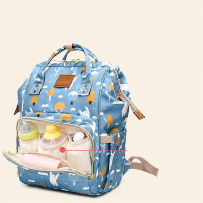 China Waterproof High End Pattern Baby Bags For Mothers Diaper Bag Mum Backpack Diaper Bag for sale