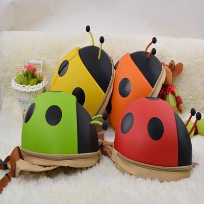 China Lightweight 3D Zoo Animals EVA Ladybug School Backpack For Kids School Bag for sale