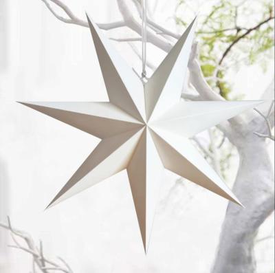 China Europe 45cm Star Lanterns Lampshade Paper Wholesale Paper Decorations For Party Supplies for sale