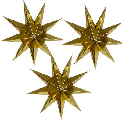 China Europe Wholesale Hot Selling 30cm Folded Star Ornament Home Decor Paper Items for sale