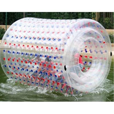 China Custom PVC/TPU Water Roller Inflatable Water Walker Zorbing Roll Ball for sale