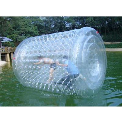 China Large PVC/TPU Inflatable Roller Water Walking Roller, Inflatable Aqua Roller Balls Swimming Float for sale