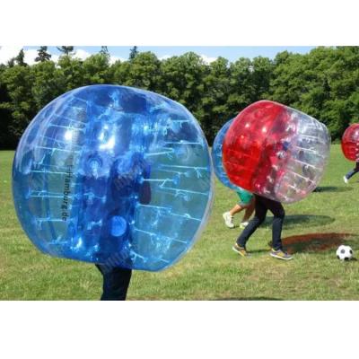 China TPU PVC human body bubble zorb bumper ball inflatable bumper ball for adult and kids for sale