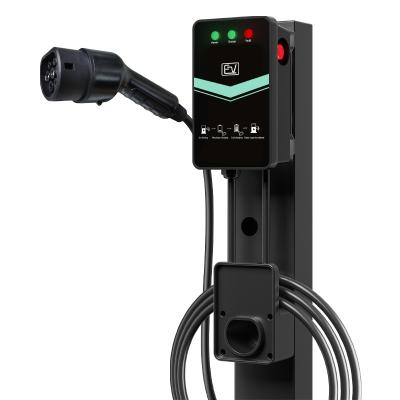 China Charging Pile EV Charger 7KW 32A Wallbox Electric Vehicle Charge Station Wallbox Type 2 5M Cable EV Charger YL- OB211 for sale