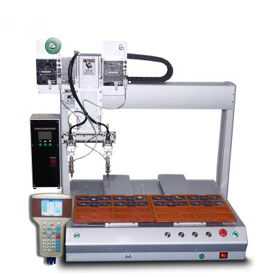 China Automatic Desktop Pcb Board Welding Station Soldering Robot for sale