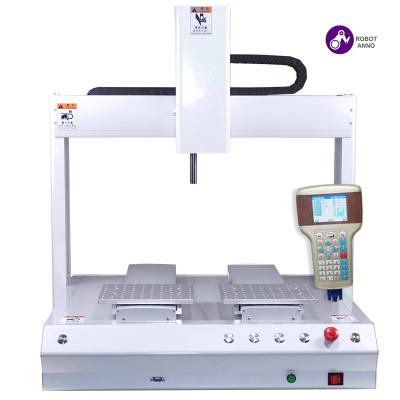 China Anno Automatic five-axis double worktable single head with soldering machine kit for electronics for sale