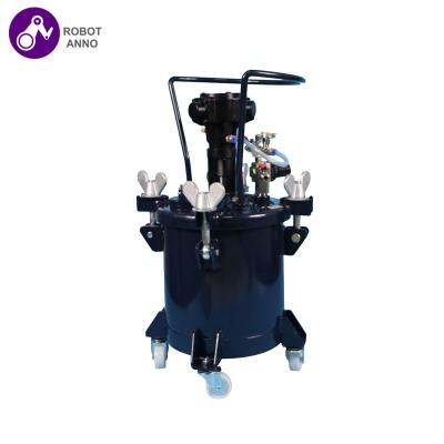 China Pneumatic Sanding Barrel , Automatic Spray Paint Mixing Air Agitating Pressure Tank Te koop