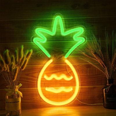 China Buildings Flex Lighting Clothing Store Wall Acrylic Light Advertising Led Fruit Shop Light Custom Neon Sign for sale