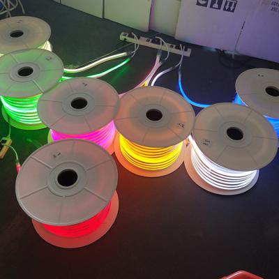 China Garden 12v Color Changing SMD 2835 5050 Led Flex Strip Light Rgb Custom Neon Flex Neon For Decoration for sale