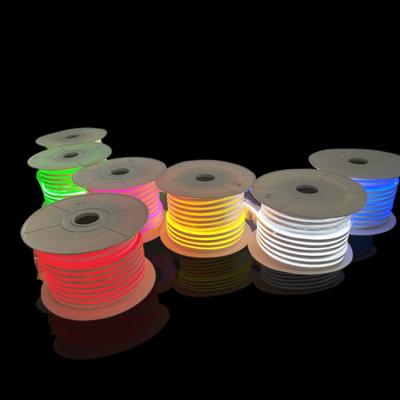 China All can use outdoor decorative dc 12v 24v led strip flexible light custom cable led neon for sale