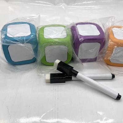 China Toy Factory Customize High Quality Soft Foam Cube Dies PU Foam Dry Gum Die Cut With Pen for sale