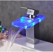 China Led waterfall basin faucet for sale