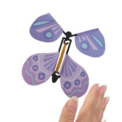 China Small Props Butterfly Chrysalis Magic Toys Flight Back In The Butterfly Freedom Of The Magic Butterfly Kids Props Toys for sale