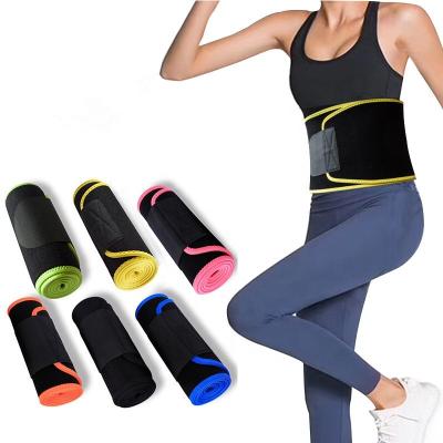 China 2020 Eco-friendly Lumbar Back Gym Accessories New Arrival Fitness Yoga Neoprene Waist Support Belt Trainer Support for Men and Women for sale