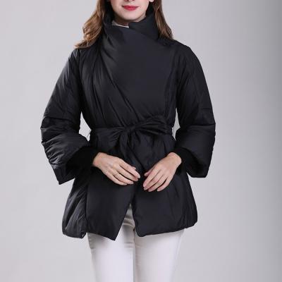 China 90/10 Duck Designer Coats Winter Women Windproof Wholesale Breathable Long Down Jacket for sale