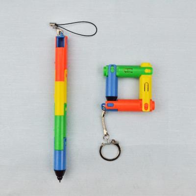 China Free Sample Touch Screen Capacitive Light Pencil UV Light Pen With Custom Logo Light Ball Pen For Kids for sale