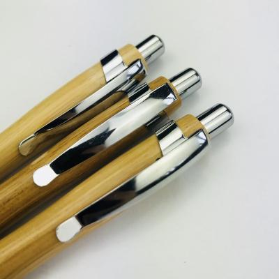 China office & Wholesale logo bamboo school pen tip pen customized eco pen and pencil for business gift school for sale