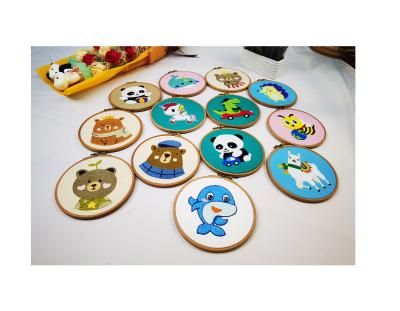 China textile & Russian Cloth Stamp Embroidered Handwork for Kids Embroidery Gifts for Adults Kids Toys and Hobby Gifts for sale