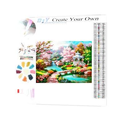 China The Other Contemporary Wall Art Diy 5D Full Diamond Painting Sets Natural Scenery for sale