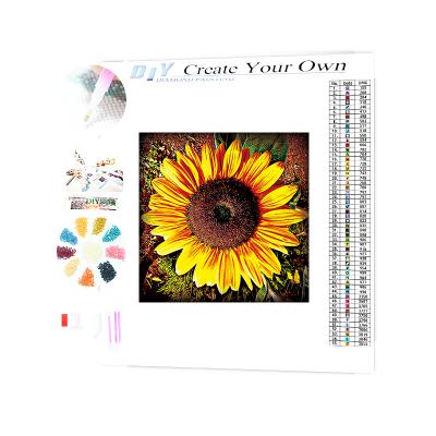 China Other Factory Stylish Durable Multi Color DIY Gifts Sunflower 5d Diamond Painting Kit Toys for sale